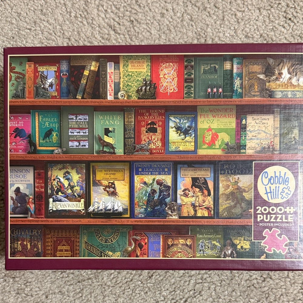 Cobble Hill 2000 piece Adventure Storytime Puzzle